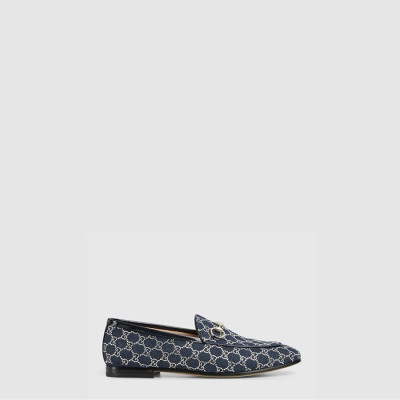 구찌 여성 조던 GG 크리스털 로퍼 - Gucci Womens Jordan GG Crystal Loafers - gus7801x