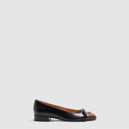 발렌티노 여성 발레 뒤 루아 포니 이펙트 카프스킨 발레리나 - Valentino Ballet du Roi Pony Effect Calfskin Ballerina - vas7814x