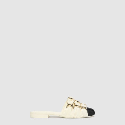샤넬 여성 체인 뮬 - Chanel Womens Chain Mule - chs7856x