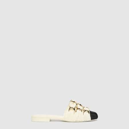 샤넬 여성 체인 뮬 - Chanel Womens Chain Mule - chs7856x