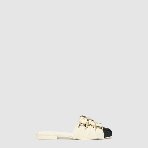 샤넬 여성 체인 뮬 - Chanel Womens Chain Mule - chs7856x