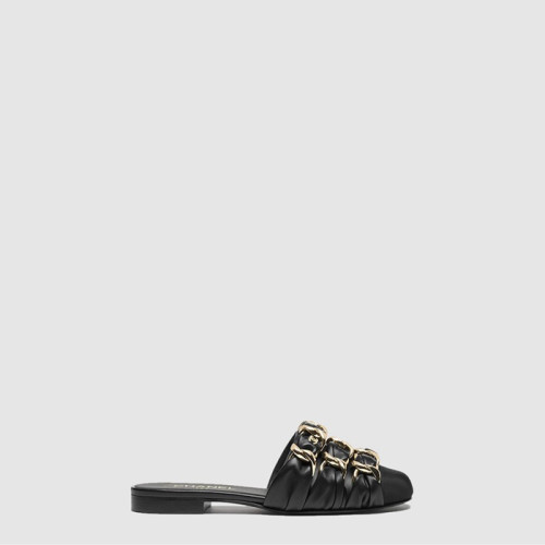 샤넬 여성 체인 뮬 - Chanel Womens Chain Mule - chs7857x