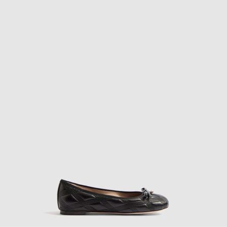 발렌티노 여성 퀼티 67 퀼팅 나파 레더 발레리나 - Valentino Quilted 67 Nappa Leather Ballerinas - vas7864x