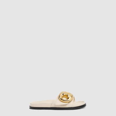 구찌 여성 마리나 체인 슬라이드 샌들 - Gucci Marina Chain Slide Sandals - gus7941x