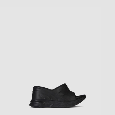 지방시 여성 마시멜로우 고무 웨지 샌들 - Givenchy Marshmallow Rubber Wedge Sandals - gis7992x