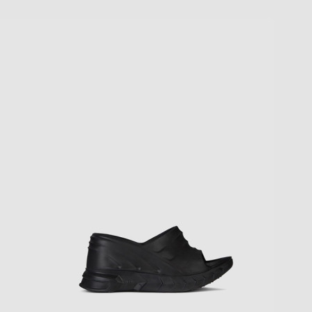 지방시 여성 마시멜로우 고무 웨지 샌들 - Givenchy Marshmallow Rubber Wedge Sandals - gis7992x