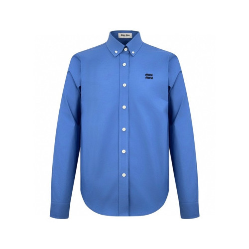 미우미우 남/녀 모던 셔츠 - Miumiu Unisex Modern Shirts - mic7996x