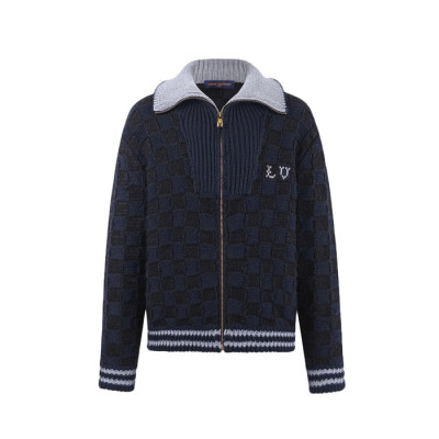 루이비통 남성 집업 스웨터 - Louis vuitton Mens Zip Up Sweater - lvc8046x