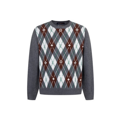 루이비통 남성 라운드 스웨터 - Louis vuitton Mens Round Sweater - lvc8046x