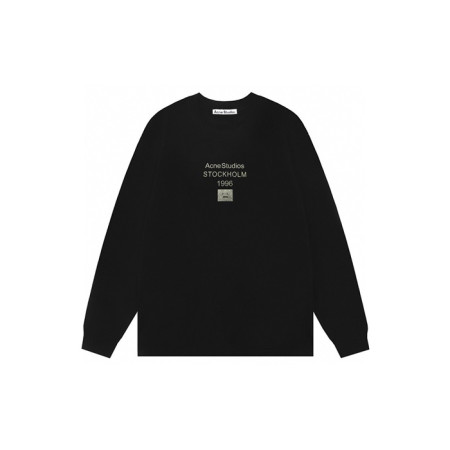 아크네 남성 크루넥 긴팔티 - Acne Mens Round Tshirt - anc8054x