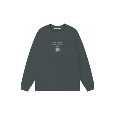 아크네 남성 크루넥 긴팔티 - Acne Mens Round Tshirt - anc8056x