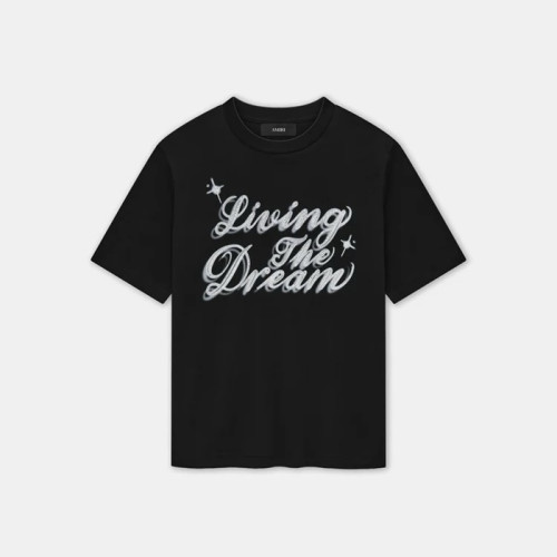 아미리 남성 반팔 티셔츠 - Amiri Mens Round Tshirt - amc8065x