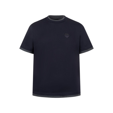 프라다 남성 라운드 반팔티 - Prada Mens Round Tshirt - prc8085x