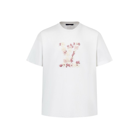 루이비통 남성 라운드 반팔 티셔츠 - Louis vuitton Mens Round Tshirt - lvc8113x