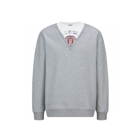 로에베 남성 라운드 긴팔티 - Loewe Mens Round Tshirt - loc8115x