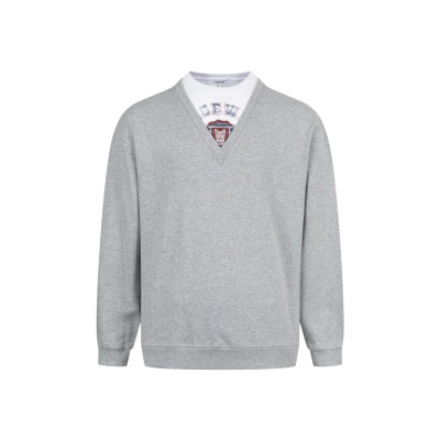 로에베 남성 라운드 긴팔티 - Loewe Mens Round Tshirt - loc8115x