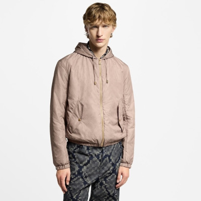 루이비통 남성 다운 재킷 - Louis vuitton x Nigo Mens Down Jacket - lvc8131x