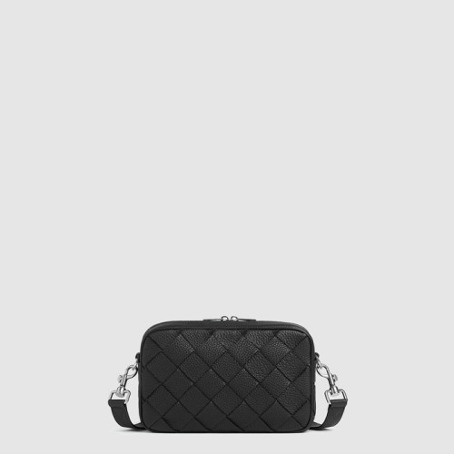 보테가 베네타 남성 스몰 인트레치아토 카메라 백 - Bottega veneta Mens Small Intrecciato Camera Bag - bvb9301x