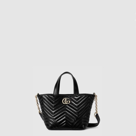 구찌 여성 GG 마몽 미니 토트백 - Gucci Womens GG Marmont Mini Tote Bag - gub9349x
