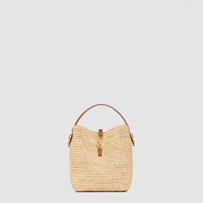 입생로랑 여성 우븐 라피아 LE 37 - Saint Laurent Womens Woven Raffia LE 37 - ysb9483x