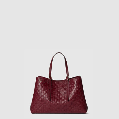 구찌 여성 GG 엠블럼 라지 토트백 - Gucci Womens GG Emblem Large Tote Bag - gub9506x