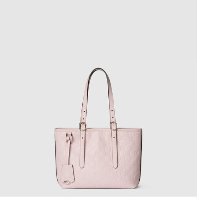 구찌 여성 GG 엠블럼 미디엄 토트백 - Gucci Womens GG Emblem Medium Tote Bag - gub9552x