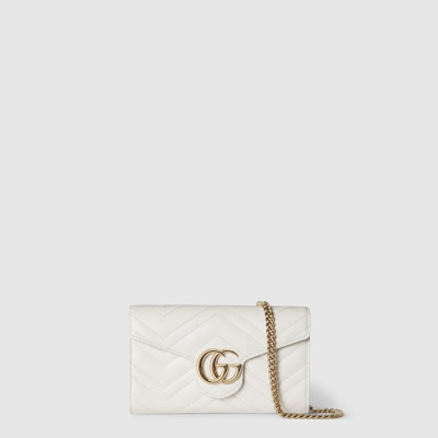 구찌 여성 GG 마몽 체인 달린 지갑 - Gucci Womens GG Marmont Chain Wallet - gub9702x