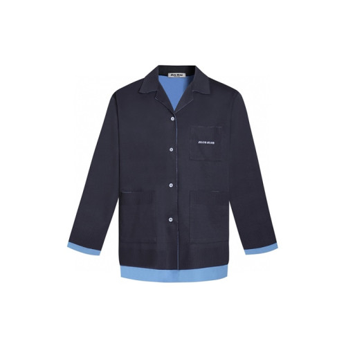미우미우 남성 브이넥 가디건 - Miumiu Mens V-neck Cardigan - mic8169x