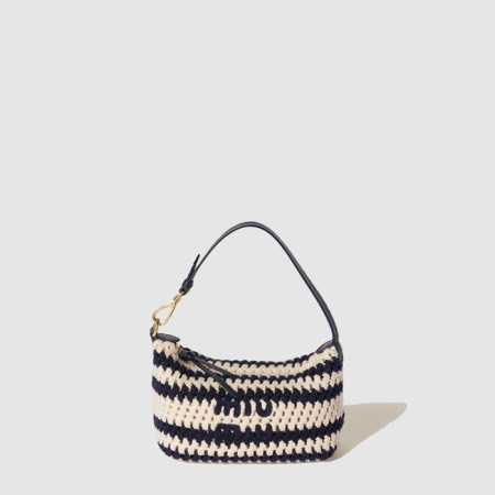 미우미우 여성 크로셰 파우치 - Miumiu Womens Crochet Pouch - mib9737x