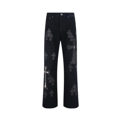 크롬하츠 남성 클래식 청바지 - Chrom Hearts Mens Classic Jeans - chc8209x