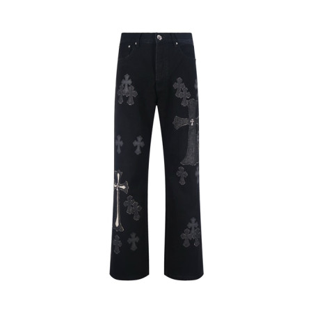 크롬하츠 남성 클래식 청바지 - Chrom Hearts Mens Classic Jeans - chc8209x