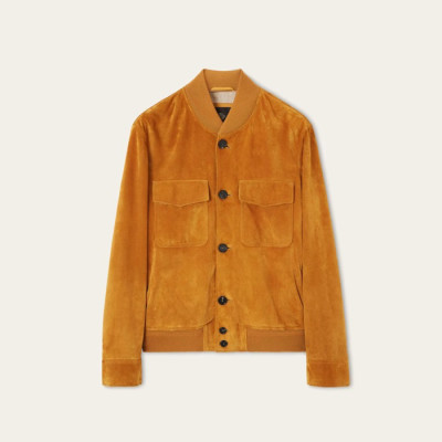 로로피아나 남성 가죽 자켓 - Loro Piana Mens Leather Jacket - lpc8243x