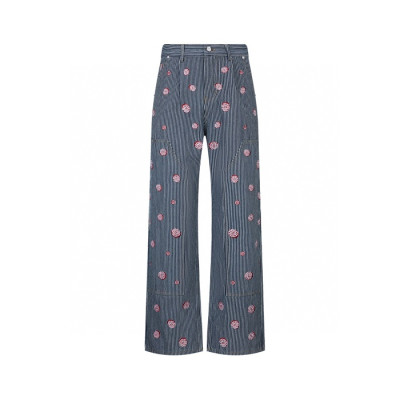 루이비통 남성 트렌디 청바지 - Louis vuitton Mens Trendy Jeans - lvc8254x