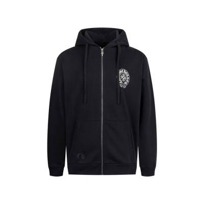 크롬하츠 남성 집업 후디 - Chrom hearts Mens Zip-up Hoodie - chc8314x
