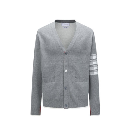 톰브라운 여성 브이넥 가디건 - Thom Browne Womens V-neck Cardigan - thc8392x