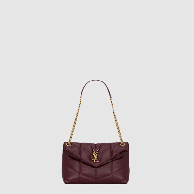 입생로랑 여성 루루 푸퍼 퀄팅 체인백 - Saint Laurent Womens Loulou Puffer Bag - ysb9901x