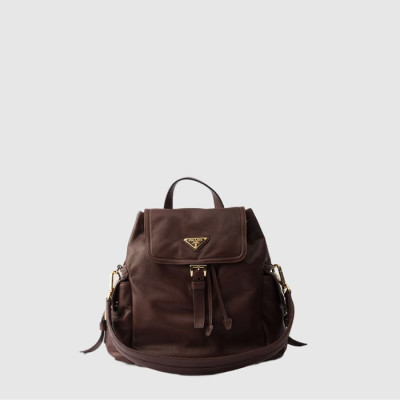프라다 여성 익스플로어 미디엄 가죽 백팩 1BZ080 - Prada Womens Explore Medium Leather Backpack - prb9903x