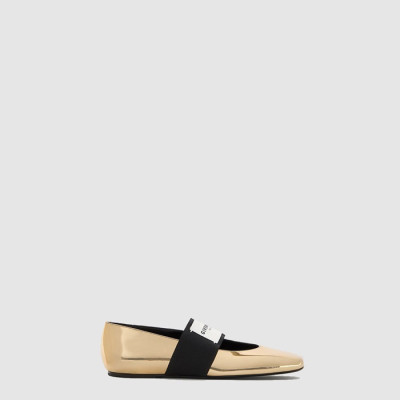 지방시 여성 슬라이스 스퀘어 발레리나 - Givenchy Womens Slice Square Ballerina - gis8225x
