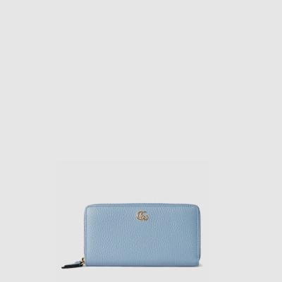 구찌 남/녀 마몽 바이컬러 지퍼 지갑 - Gucci Unisex Marmont Bicolor Zipper Wallet - guw370x
