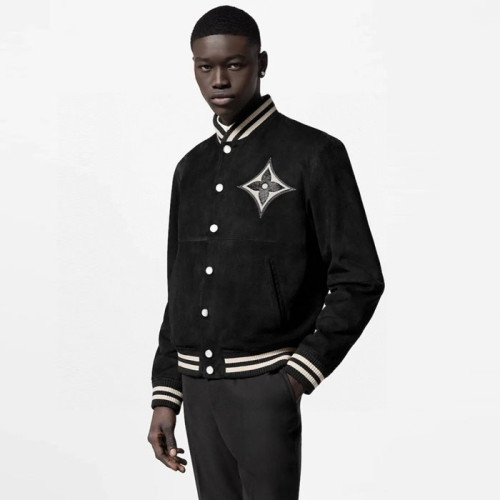 루이비통 남성 가죽 재킷 - Louis vuitton Mens Leather Jacket - lvc8443x