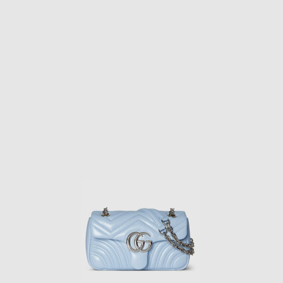 구찌 여성 GG 마몽 스몰 숄더백 - Gucci Womens GG Marmont Small Shoulder Bag - gub10349x