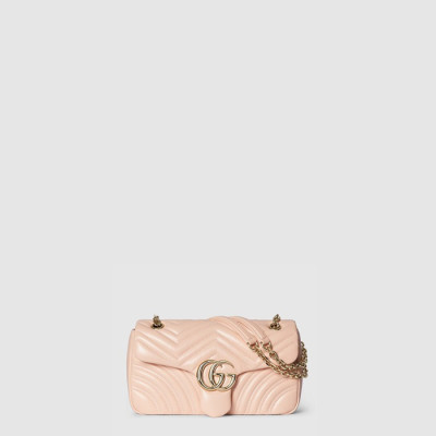 구찌 여성 GG 마몽 미디엄 숄더백 - Gucci Womens GG Marmont Medium Shoulder Bag - gub10351x