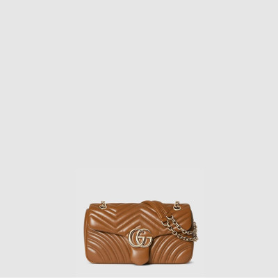 구찌 여성 GG 마몽 미디엄 숄더백 - Gucci Womens GG Marmont Medium Shoulder Bag - gub10352x