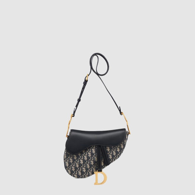 디올 여성 새들 미디엄 스트랩 소프트백 - Dior Womens Saddle Medium Strap Soft Bag - dib10372x