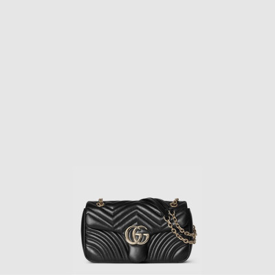 구찌 여성 GG 마몽 미디엄 숄더백 - Gucci Womens GG Marmont Medium Shoulder Bag - gub10407x