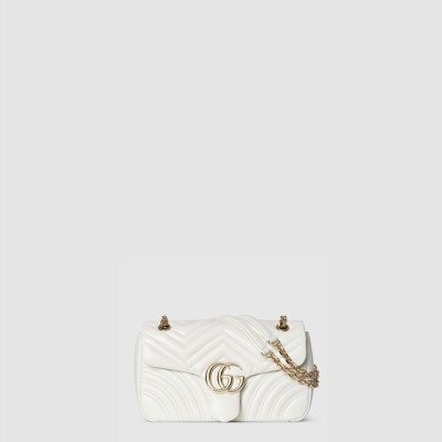 구찌 여성 GG 마몽 미디엄 숄더백 - Gucci Womens GG Marmont Medium Shoulder Bag - gub10408x