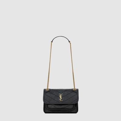 입생로랑 여성 빈티지 니키 미니 백 - Saint Laurent Womens Vintage Niki Mini Bag - ysb10517x
