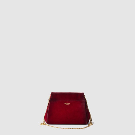프라다 여성 앙셰네 스웨이드 미니백 - Prada Womens Enchanté Suede Mini Bag - prb10569x
