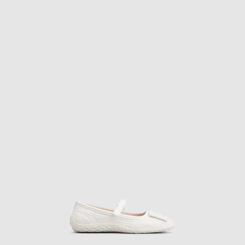 로저비비에 여성 비브 로우 스트랩 발레리나 플랫 - Roger Vivier Womens Viv Low Strap Ballerina Flats - ros8337x