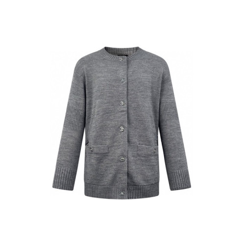 샤넬 남/녀 라운드 가디건 - Chanel Unisex Round Cardigan - chc8486x